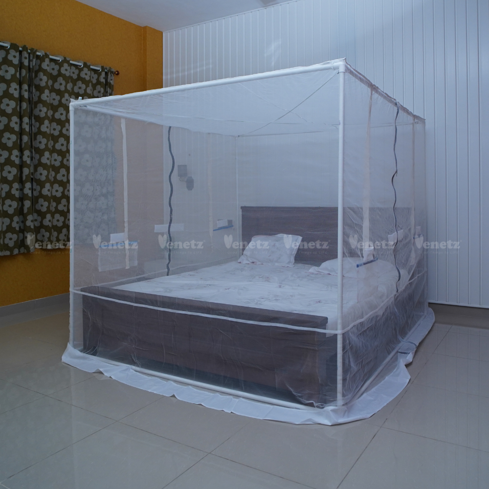 King Size Cot 81” × 87” × 69” (B × L × H)