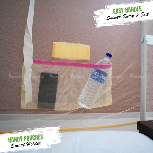 Framed Mosquito Net For Single Cot