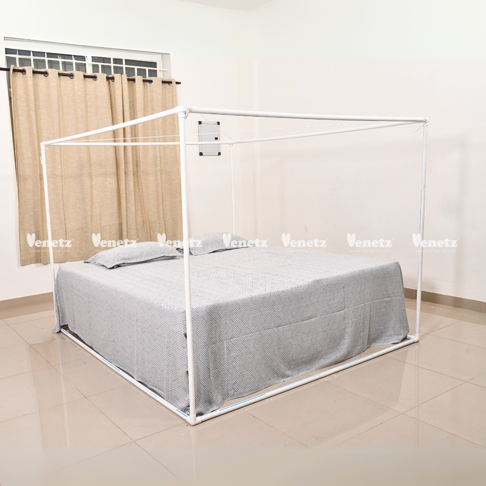 Double Cot - 51” × 81” × 69” (B × L × H)
