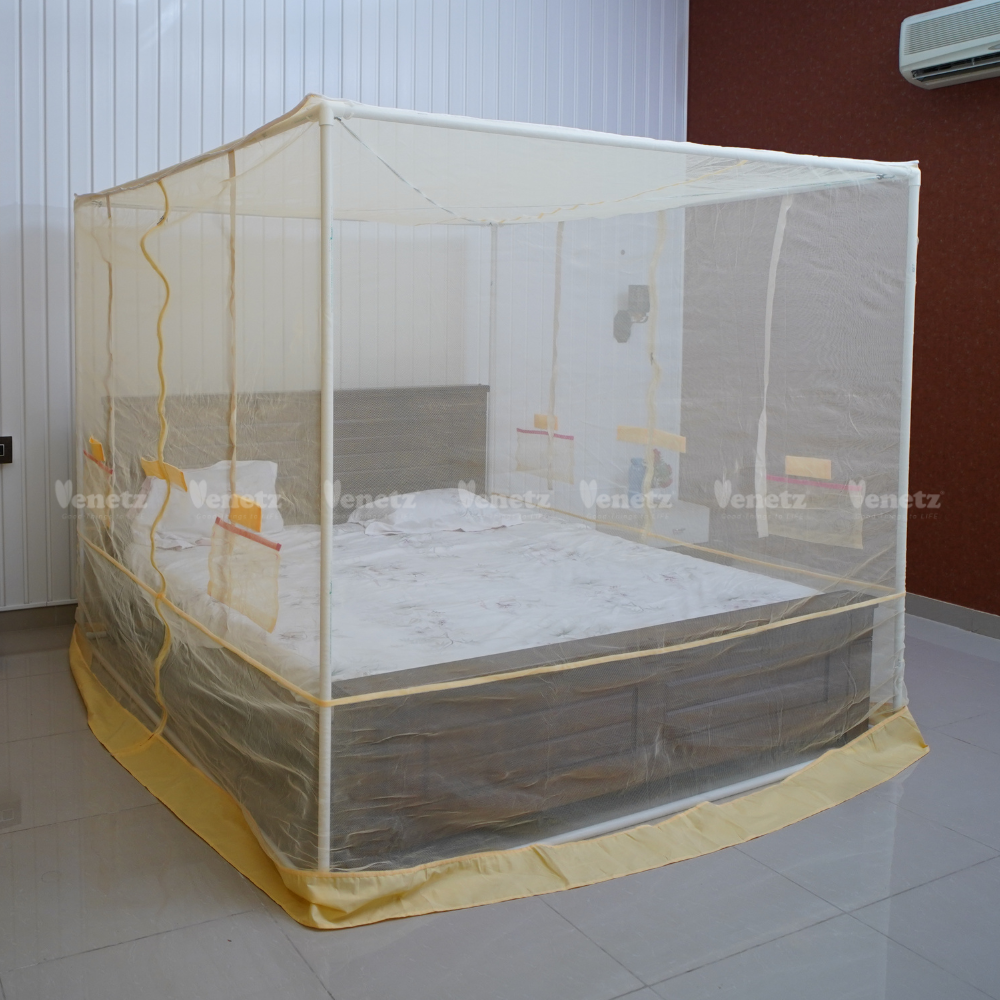 Queen Size Cot - 63” × 87” × 69” (B × L × H)