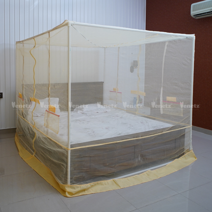 Queen Size Cot - 63” × 87” × 69” (B × L × H)