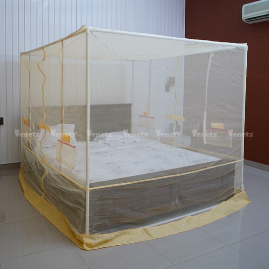 Queen Size Cot - 63” × 87” × 69” (B × L × H)
