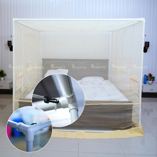 Framed Mosquito Net For Queen Size Cot