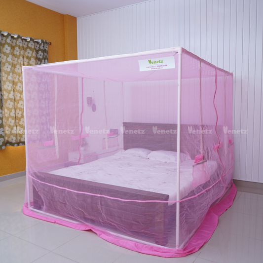Double Cot - 51” × 81” × 69” (B × L × H)